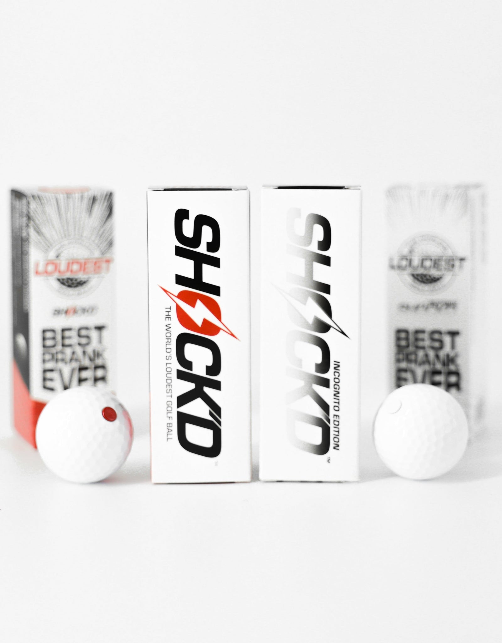 SHOCK'D Golf Balls
