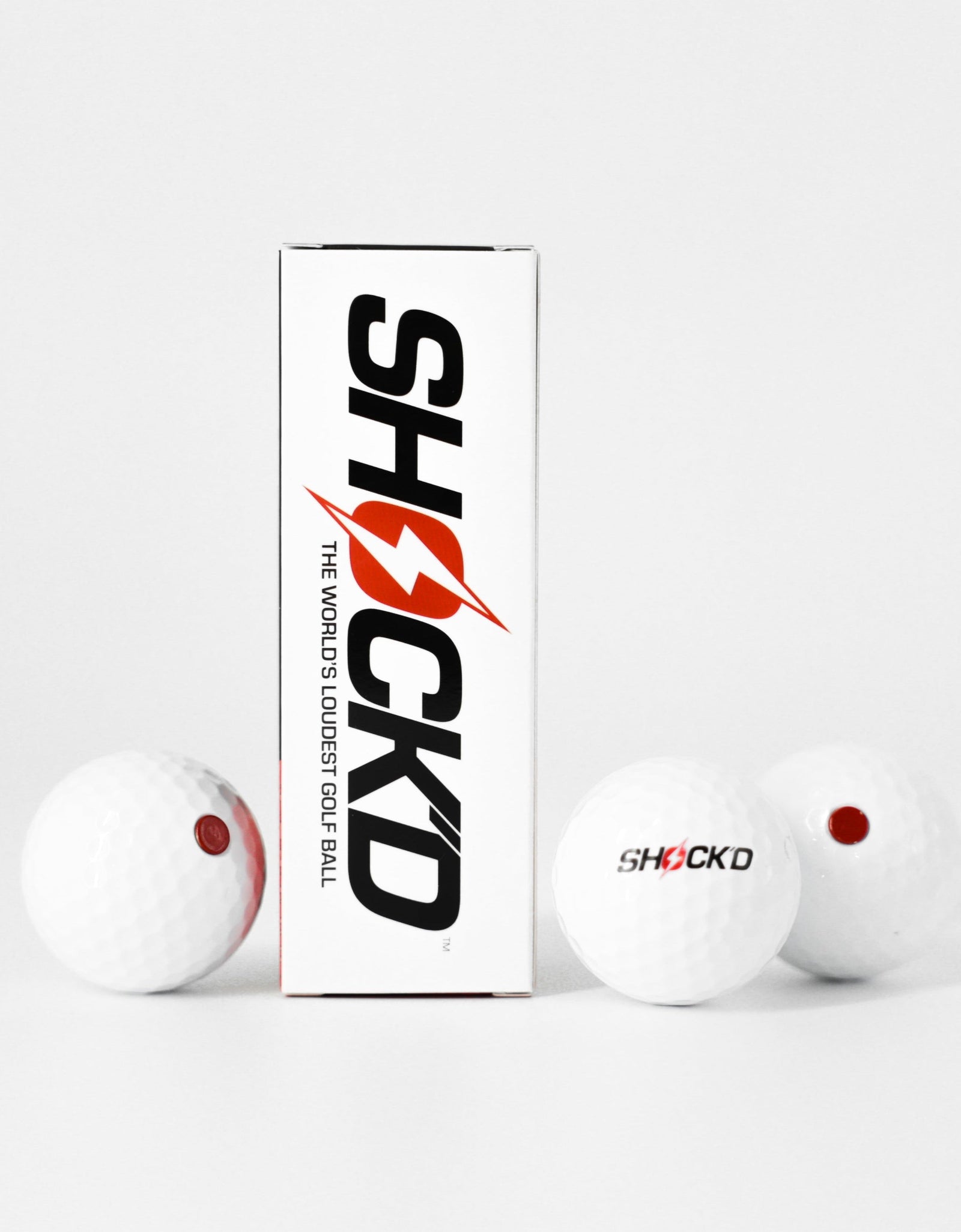 SHOCK'D Golf Balls