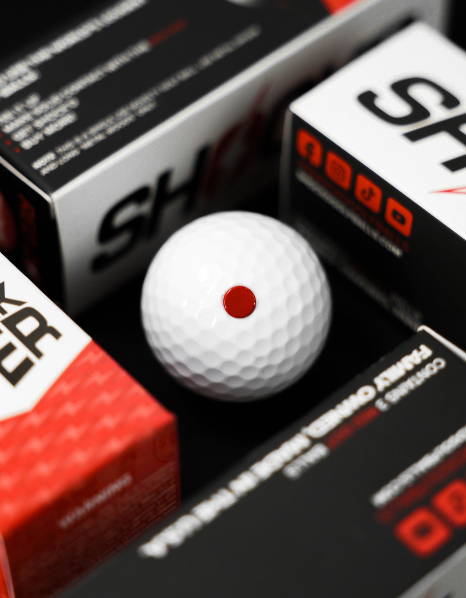 SHOCK'D Golf Balls