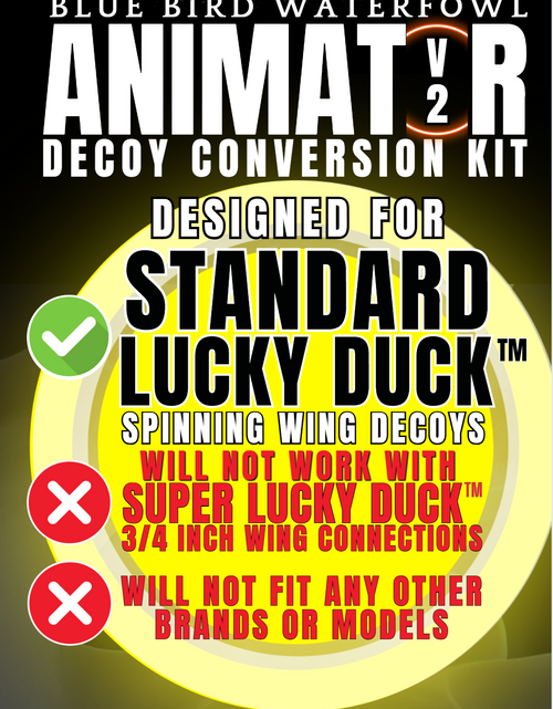 Load image into Gallery viewer, Animator V2 for Lucky Duck Decoys
