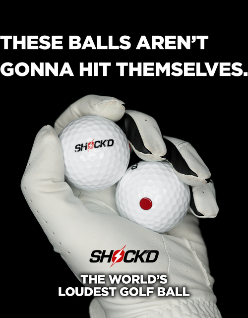 Load image into Gallery viewer, SHOCK'D Golf Balls
